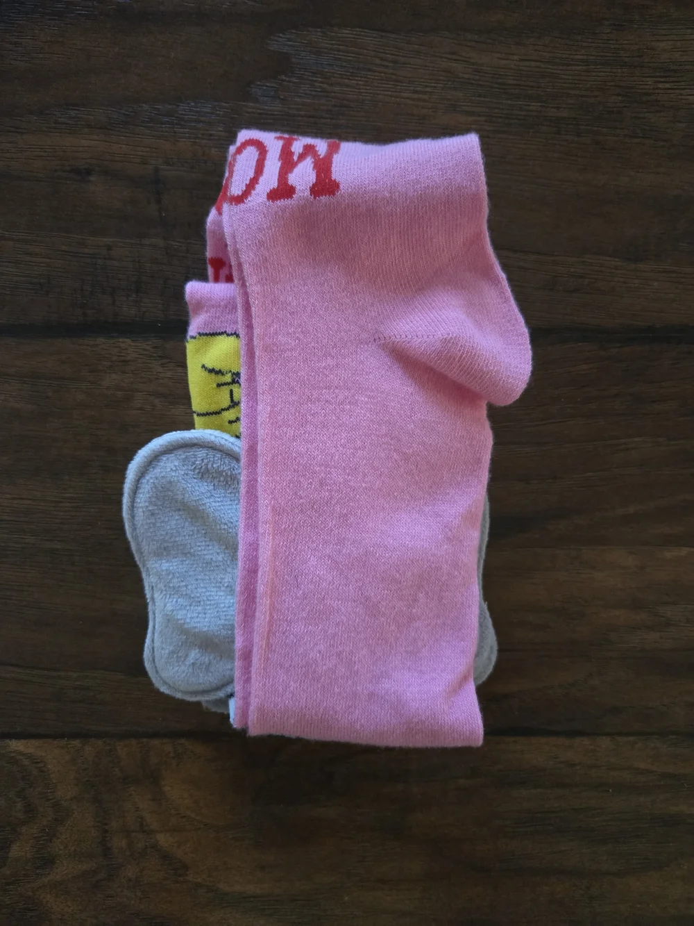 NWT Disney Dumbo 3D Plush Ear Pink Knee-High Socks